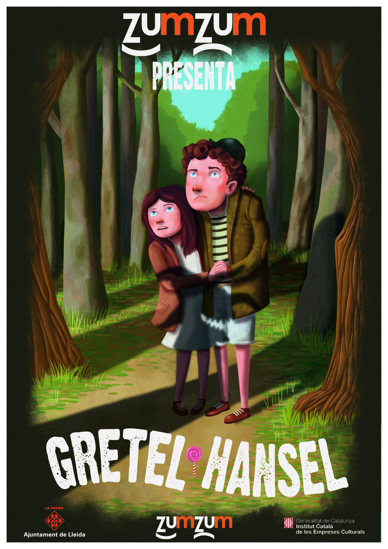 Distribución de espectáculos: Gretel y Hansel
